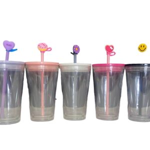 Vaso acrílico 16 Oz snowglobe